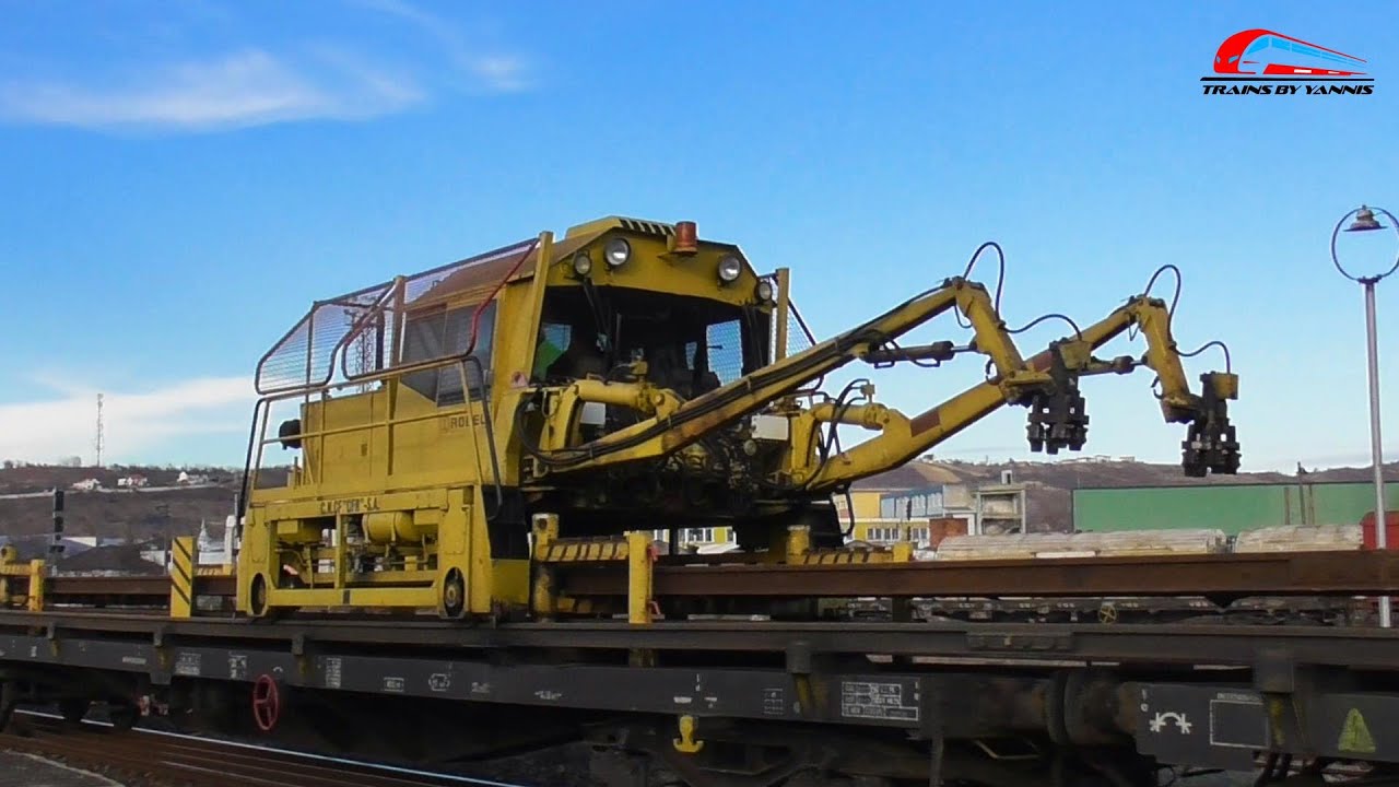 Utilaj ROBEL Incarca Vechea Linie de Tren intre Oradea & Oradea Est / CFR MARFA - 28 Ianuarie 2025 🚧