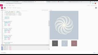 p5.js Seceral  Pentagonal Flowers Nature of Code