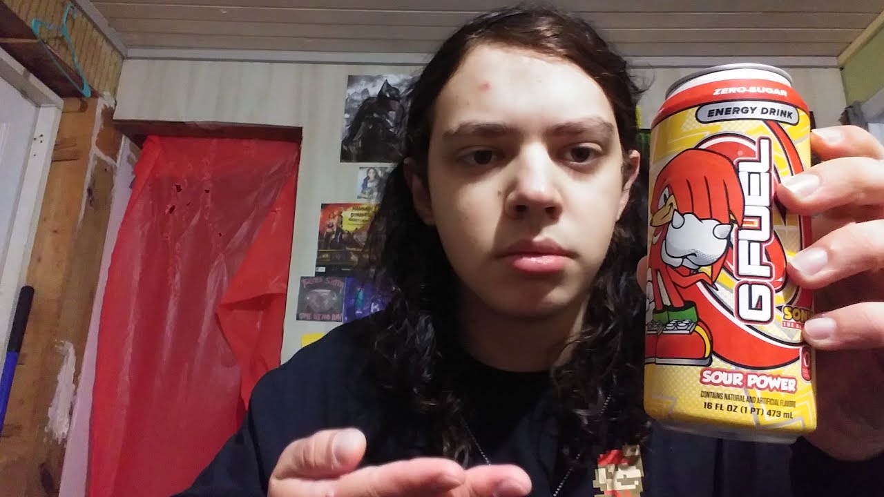 Trying "Sour Power" Gfuel (Sonic themed)