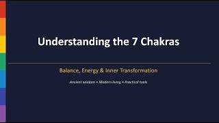 01. The 7 Chakras Explained: A Complete Guide to Energy, Balance & Inner Awakening