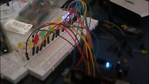 Primeras pruebas Pinguino PIC18F4550