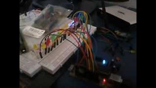 Primeras pruebas Pinguino PIC18F4550