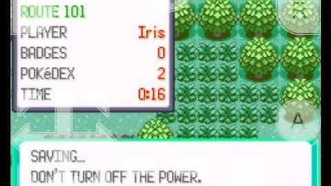 Pokemon Emerald Walkthrough- No commentary Part 2