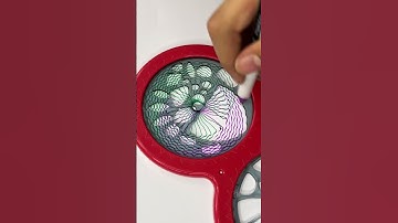 Oddly Satisfying - The Ultimate Spirograph Art! #art #asmr #spirograph #shorts