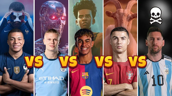 Comparison: Ronaldo vs Messi vs Lamine Yamal vs Mbappe vs Haaland | WHO IS BETTER?