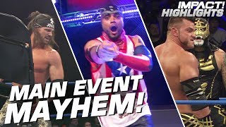 Johnny IMPACT & Lucha Bros vs Brian Cage & LAX | IMPACT! Highlights Apr 26, 2019