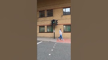 Brighton: Russell Road, Plessey Mellor & Siemens Helios Traffic Lights Pelican Crossing