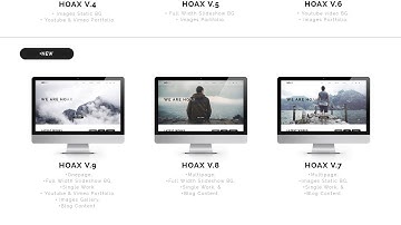 HOAX - Creative Multipurpose Muse Template