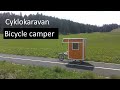 Cyklo karavan  bicycle camper  bicycle wohnwagen