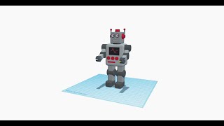 Making a Robot In TINKERCAD