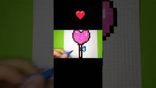 How to Draw a Lollipop Using Checks ♥ Pixel Art ST #draw #lollipop #pixel #art