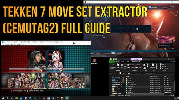 Tekken 7 Move Set Extractor (CemuTag2) Full Guide