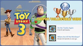 Toy Story 3 Psp Clic - On The Tracks Again & Where Are All The Monkeys? - Ps4Ps5 Trophy Guide