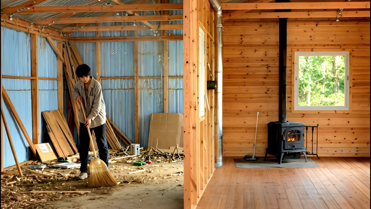 From Old Hangar to Dream Home – Incredible Before & After Transformation | @yudaikawase