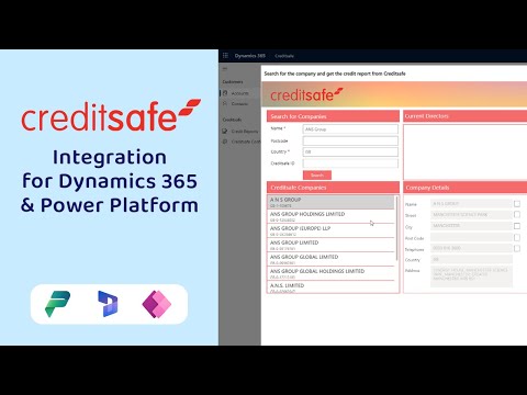 How to Use Creditsafe in Dynamics 365 - Credit Insights for Dynamics and Power Platform Apps
