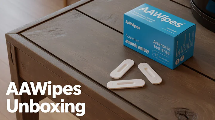 Unboxing Aquarium Ammonia Test Strips