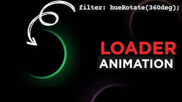 Glowing Gradient Loader Animation Css | HTML AND CSS | #CODER_BOY