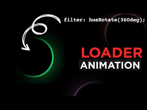 Glowing Gradient Loader Animation Css | HTML AND CSS | #CODER_BOY