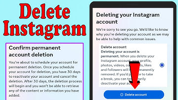 How to delete instagram account permanently 2023 New Update on Iphone android | remove insta id ig