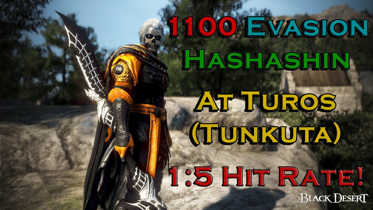 black desert warrior awakening  Update 2022  TUNKUTA (TUROS) VS 1100 EVASION HASHASHIN (368 DP)