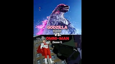 Evolved Godzilla vs Season 1 Omni-Man #shorts  #edit