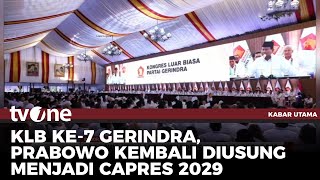Download lagu Selain Ditunjuk jadi Ketua Umum Gerindra, Prabowo Dipromosikan jadi Capres 2029 | Kabar Utama tvOne