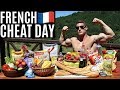 FRENCH CHEAT DAY | IIFYM Full Day of Eating in France
