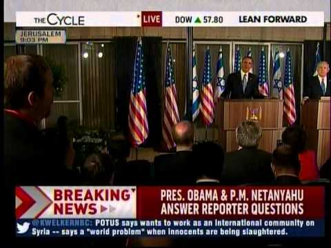 Obama Gets Annoyed With Reporter Asking Questions In Israel