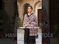 Modal Hand Prints Stole | Handcrafted Chikankari, Phulkari & Block Print Ethnic Wear
