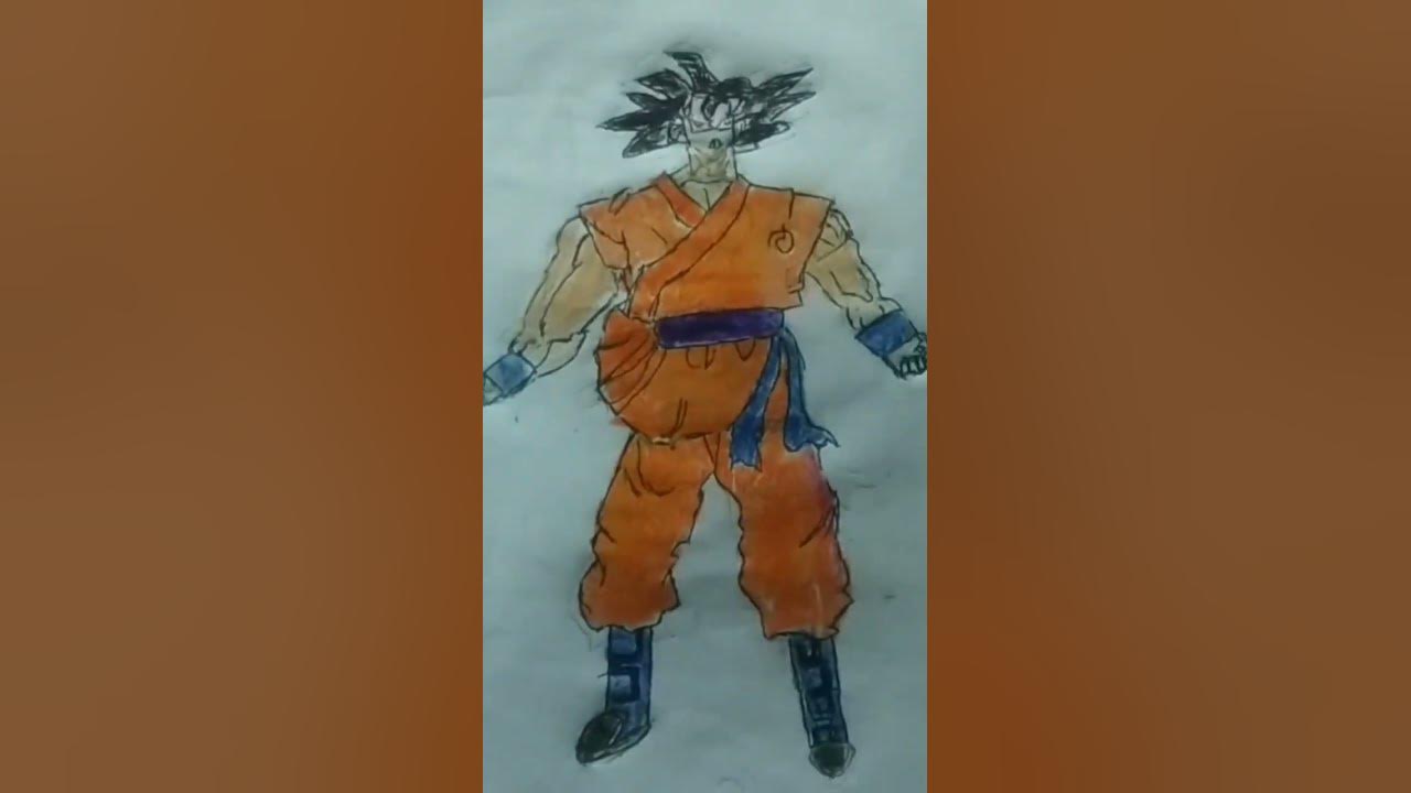 GOKU FROM THE MULTIVERSE - DRAGON BALL CUSTOM DRAWING