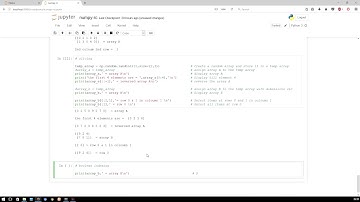 Python Numpy - Boolean indexing #9