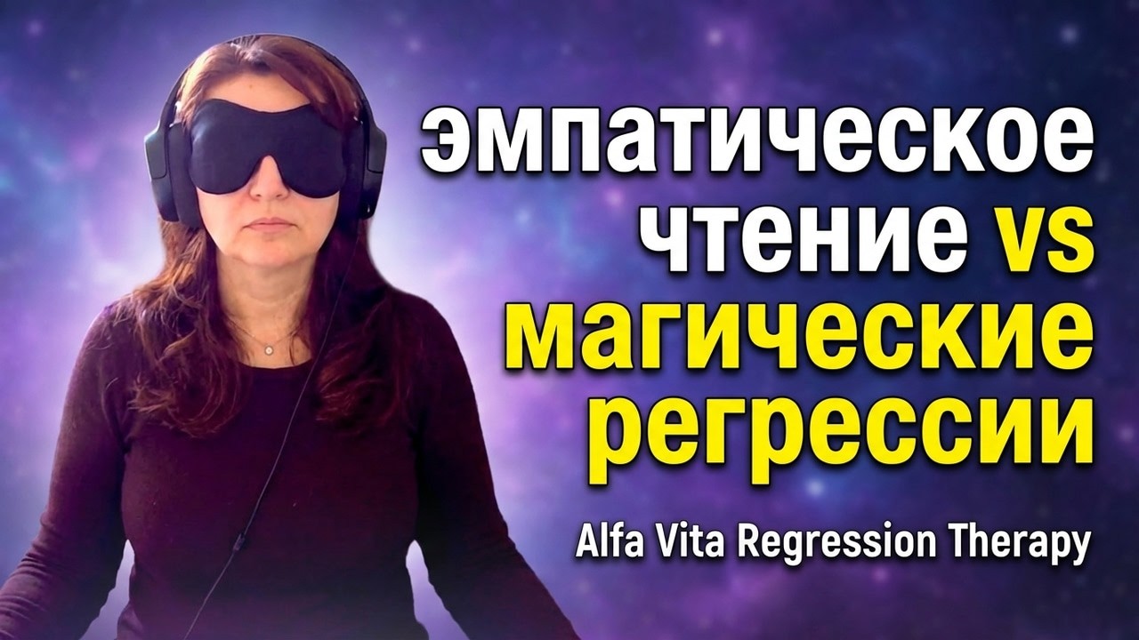 Телепатическая регрессия vs эзотерическая чистка | Alfa Vita сравнение методов