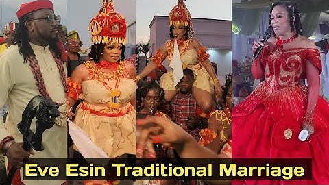 Full Video Of Evesin Wedding To Her Ghana Husband, Wonders Happened There🙄#eveesin #nollywood