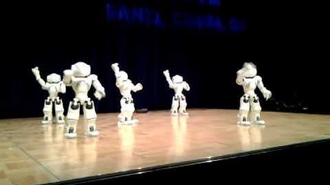 Dancing Nau Robots at Pycon 2012