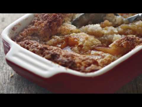 Easy Peach Cobbler for Two