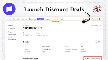 Een coupon aanmaken in Stripe (gids voor kortingsdeals)