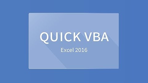 Excel VBA 2016 - Combo Box I