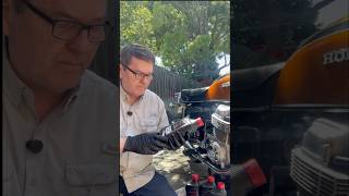 1972 Honda CB750 Four Oil Change
