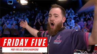 Friday Five - Past Five U.S. Open Champions