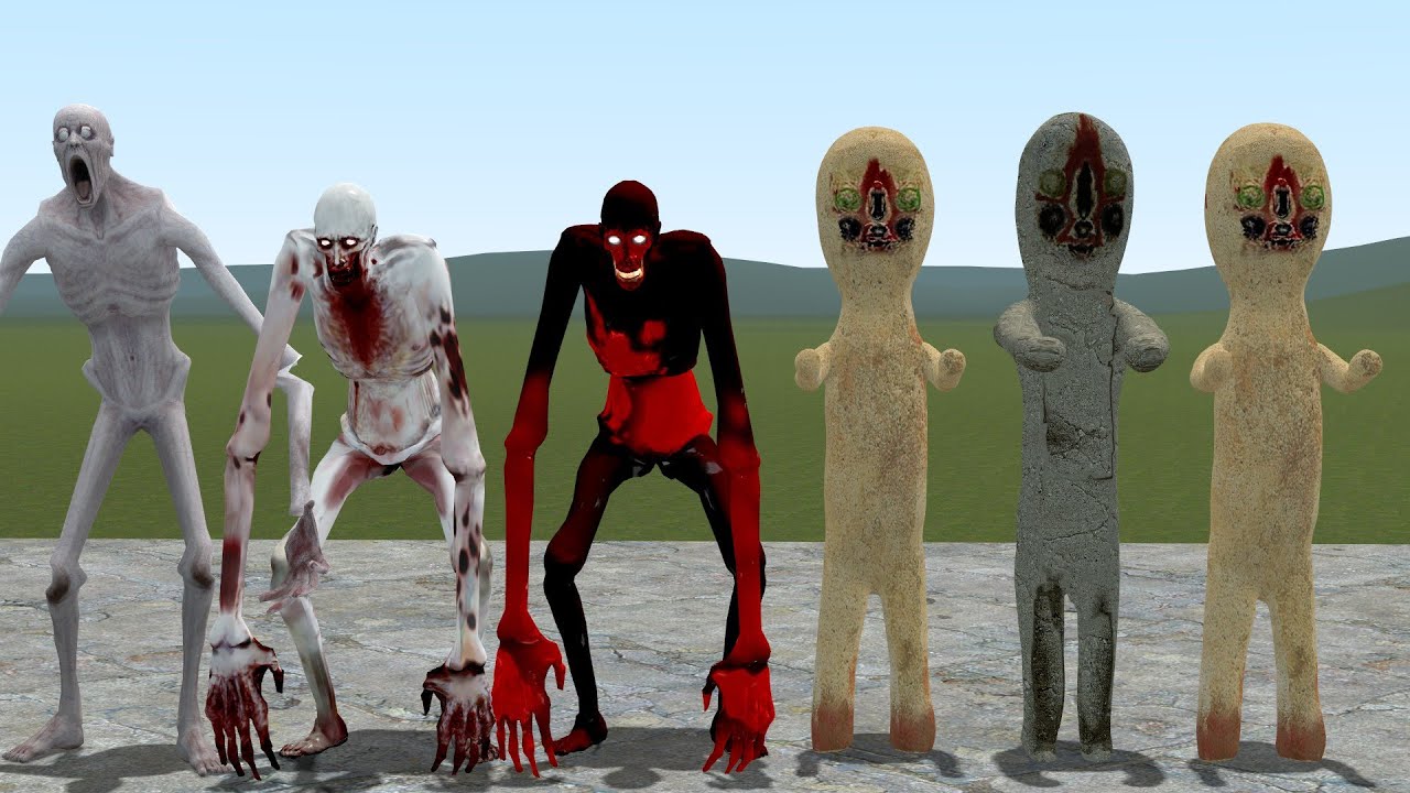 SCP-096(Old Model) and SCP-173 Demostration - Roblox