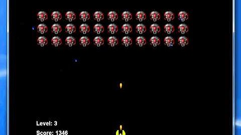 Test Java Space Invaders