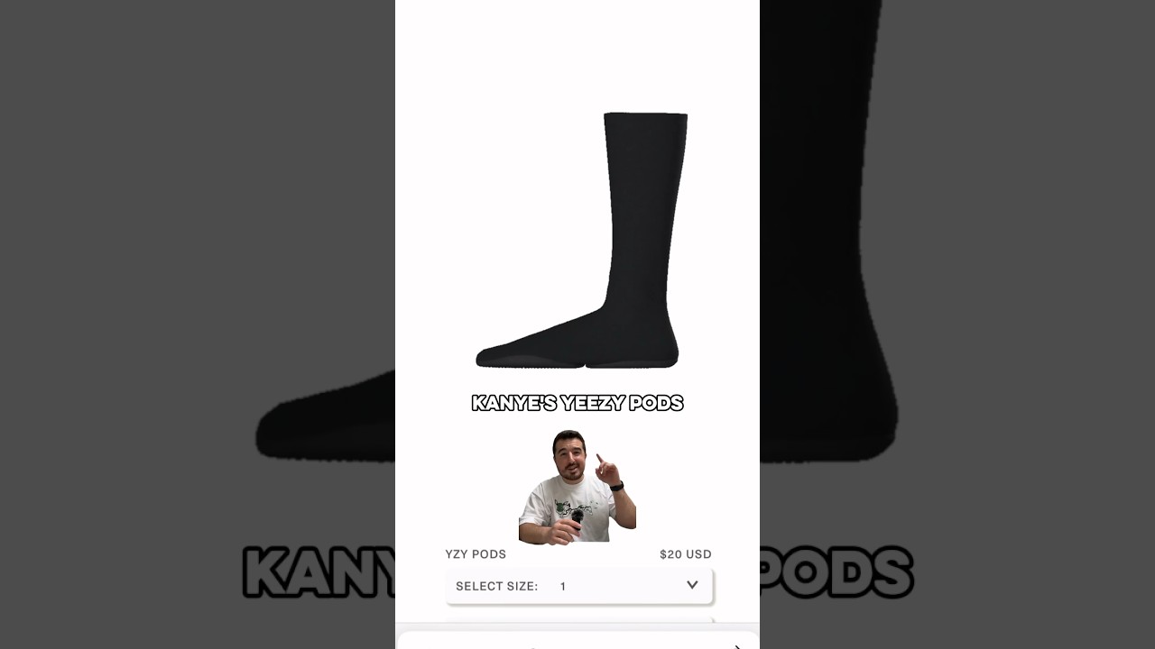 Kanye's Selling YEEZY Pods for $20🤯 - YouTube