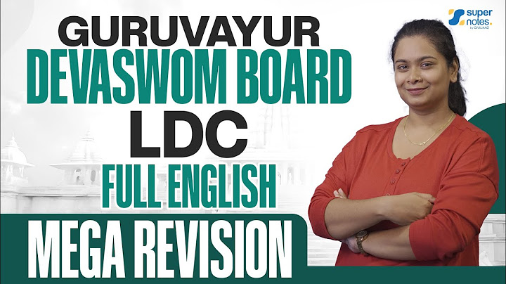 🔴 Live |Guruvayur Devaswom LDC, 7th Pass Notifications |Full English PYQ MEGA REVISION | SUPER NOTES