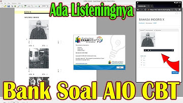 EXPORT BANK SOAL DAN SETING UJIAN ULANGAN TEST ONLINE AIO CBT MOODLE - TUTORIAL AIO CBT PART 4