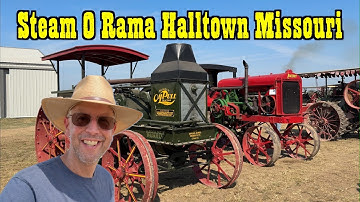 Steam O Rama Halltown Missouri 2025 👍 Farm Demonstrations - Steam Tractors - Gas engines