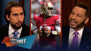 Does Jimmy G make the 49ers better? Cowboys upset Bengals | NFL | FIRST THINGS FIRST