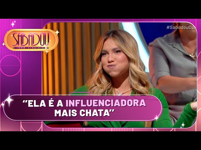 Quem é a influenciadora mais chata do Brasil? | Sabadou com Virginia (04/05/24) class=