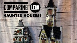 Comparing Lego Haunted House 10273 with Monster Fighter House 10228