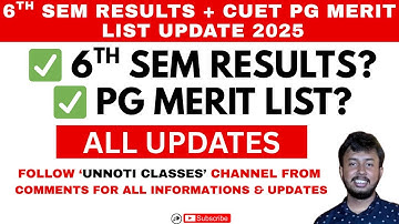 6TH SEMESTER RESULTS & PG MERIT LIST UPDATE | ASSAM UNIVERSITY SILCHAR | KALI CHARAN DEB