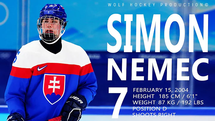 The Best Of Simon Nemec Top Prospect for the NHL 2...